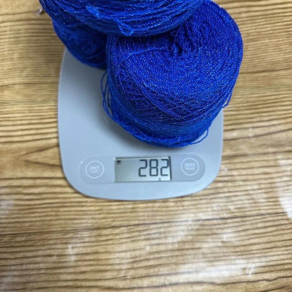 Crystal Yarn Lace Cobalt‎ Blue 282 Grams Of Yarn